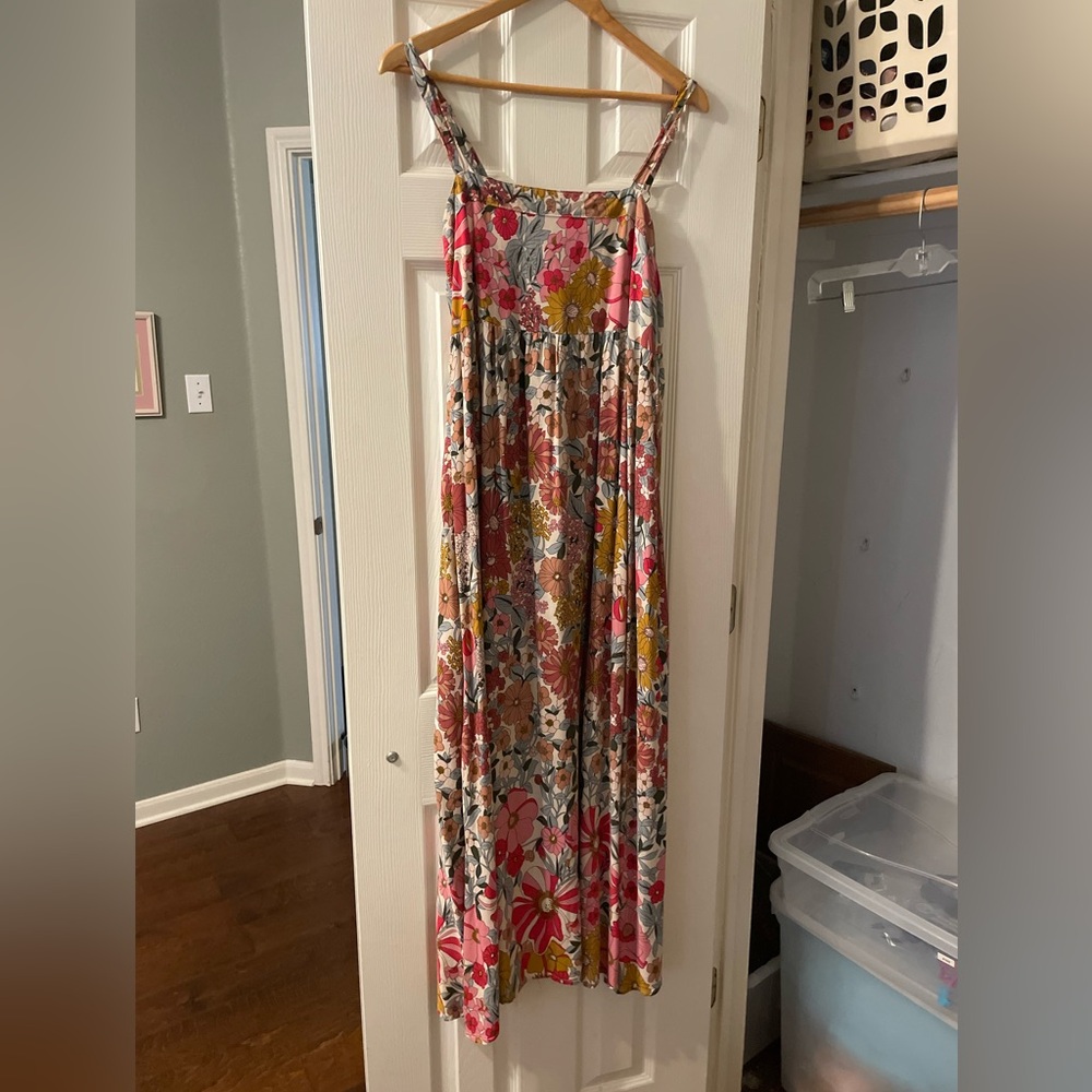 Patti Side slit Maxi Dress